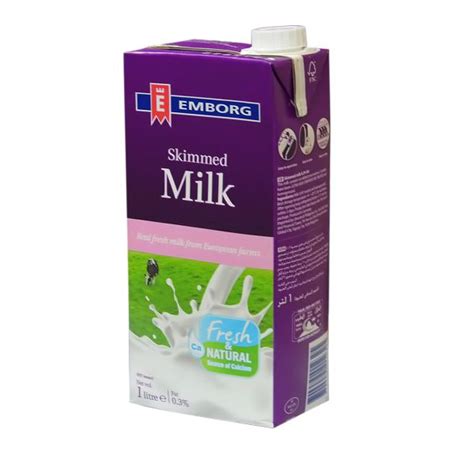 Emborg Skimmed Milk .